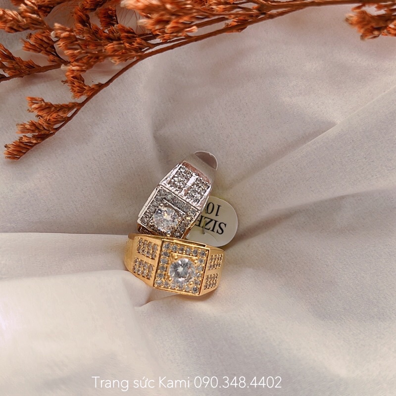 𝗡𝗵𝗮̂̃𝗻 nam kim cương nhân tạo siêu sáng và bền Kami