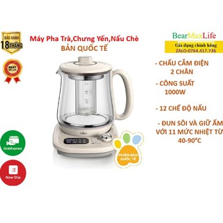 [FreeShip]Máy Pha Trà,Chưng Yến,Đun Nước_Giữ Ấm Bear YSH-C15Q5 Dung Tích 1.5L-Bản Quốc Tế Bảo Hành 18 Tháng Chính Hãng