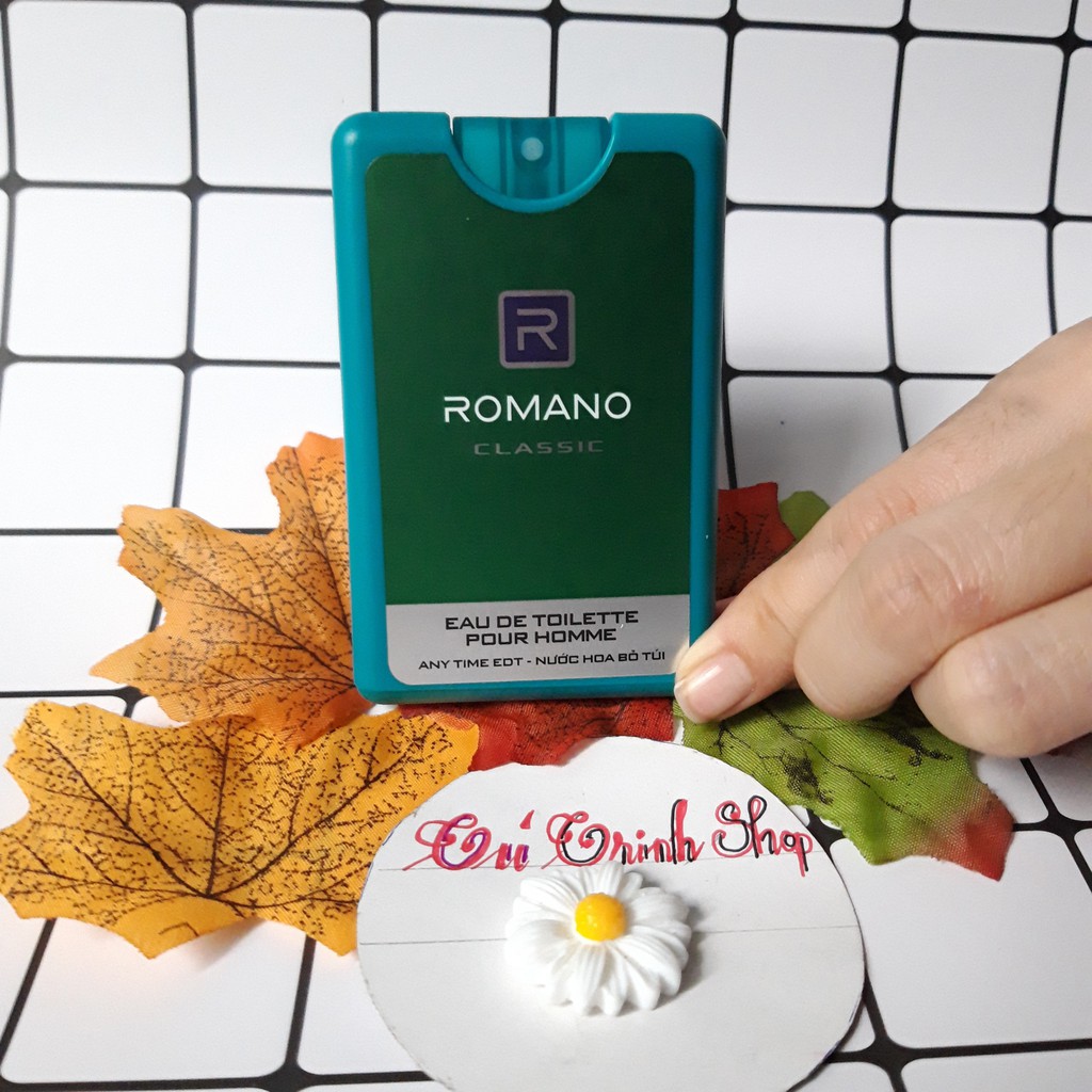 Nước Hoa Bỏ Túi Romano (18ml) | Thế Giới Skin Care