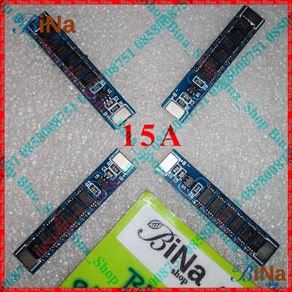 Mạch sạc bảo vệ pin 1S 18650 3.7V 7.5A/10A/15A