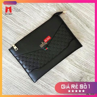 Ví cầm tay nam nữ kẹp nách bản to Unisex GC BTVGC3 (Ảnh thật) Mia Shop