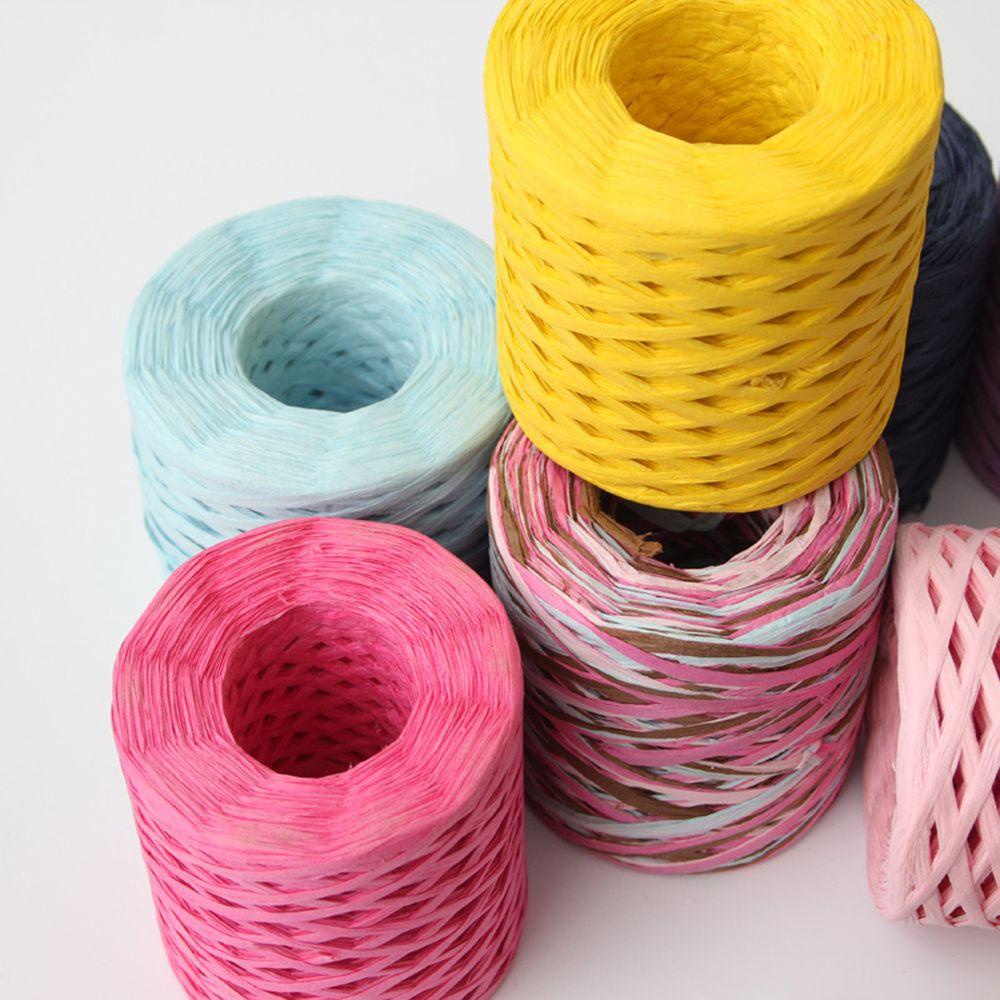 LEISURE Cuộn Dây Bện Dài 200m Dùng Để Quấn Nón Len