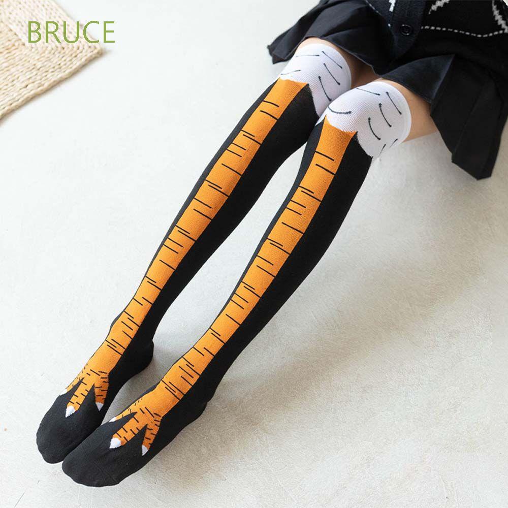 Vớ cổ cao in hình chân gà hoạt hình 3D sáng tạo cho nam và nữ