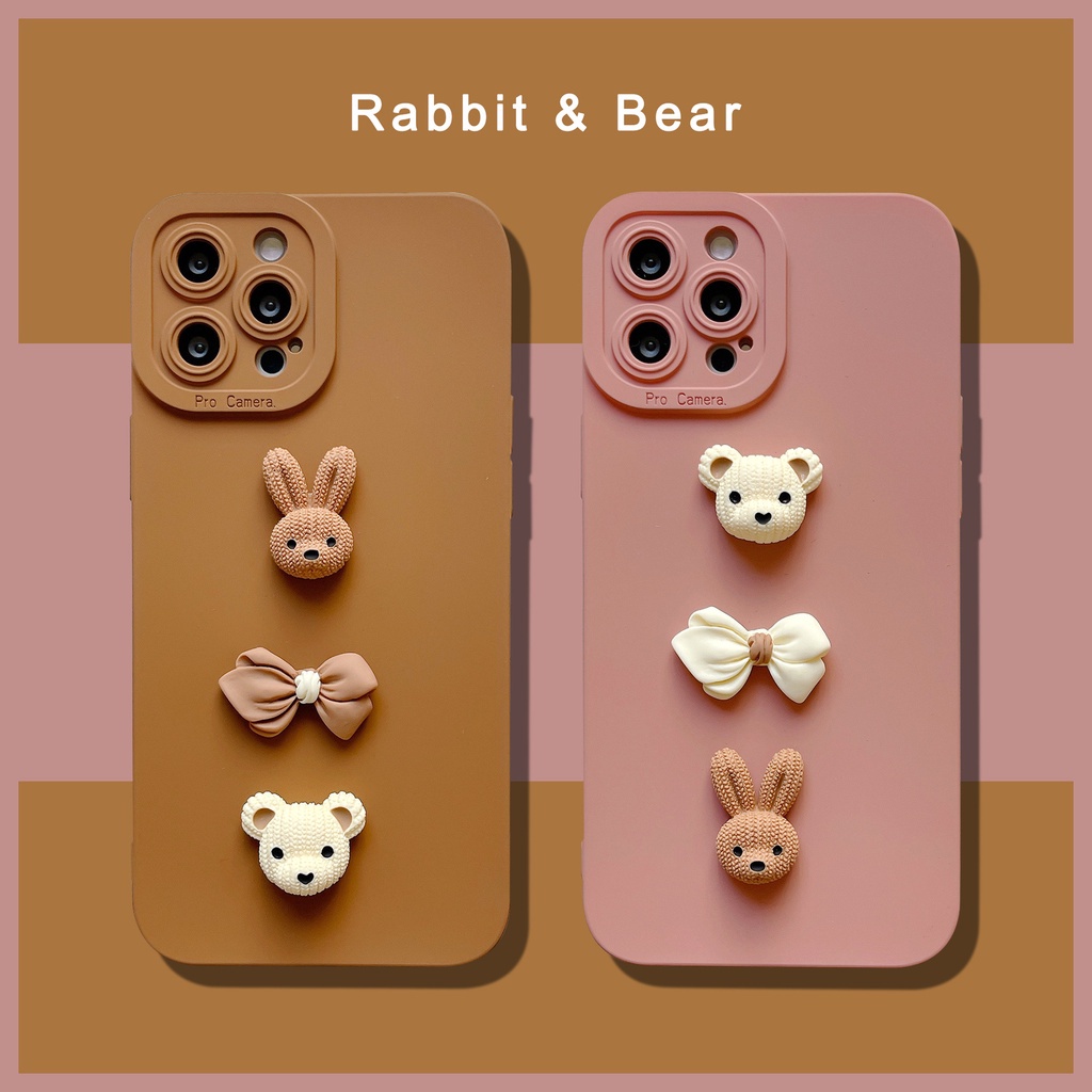 Ốp lưng iphone cạnh vuông bảo vệ camera Brown candy 7plus x xsmax 11 11promax 12 12pro 12promax 13 13pro 13promax DT13