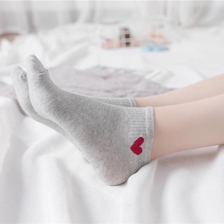 Vớ Nam Nữ trái tim hàn quốc unisex - SẴN HÀNG