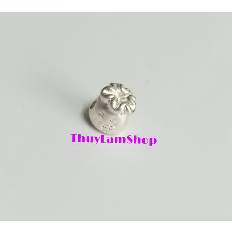 Charm bạc 925 hình túi tài lộc làm vòng