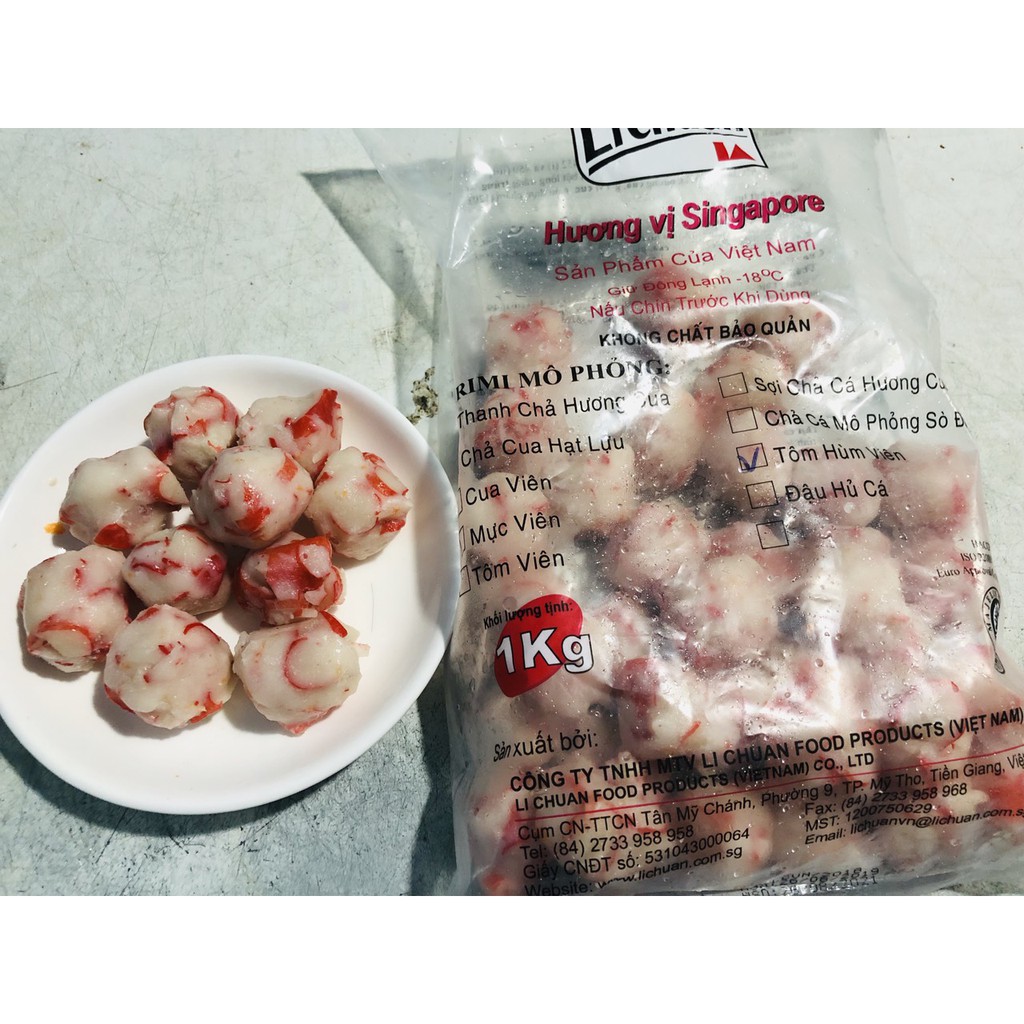 500g Tôm hùm viên LICHUAN