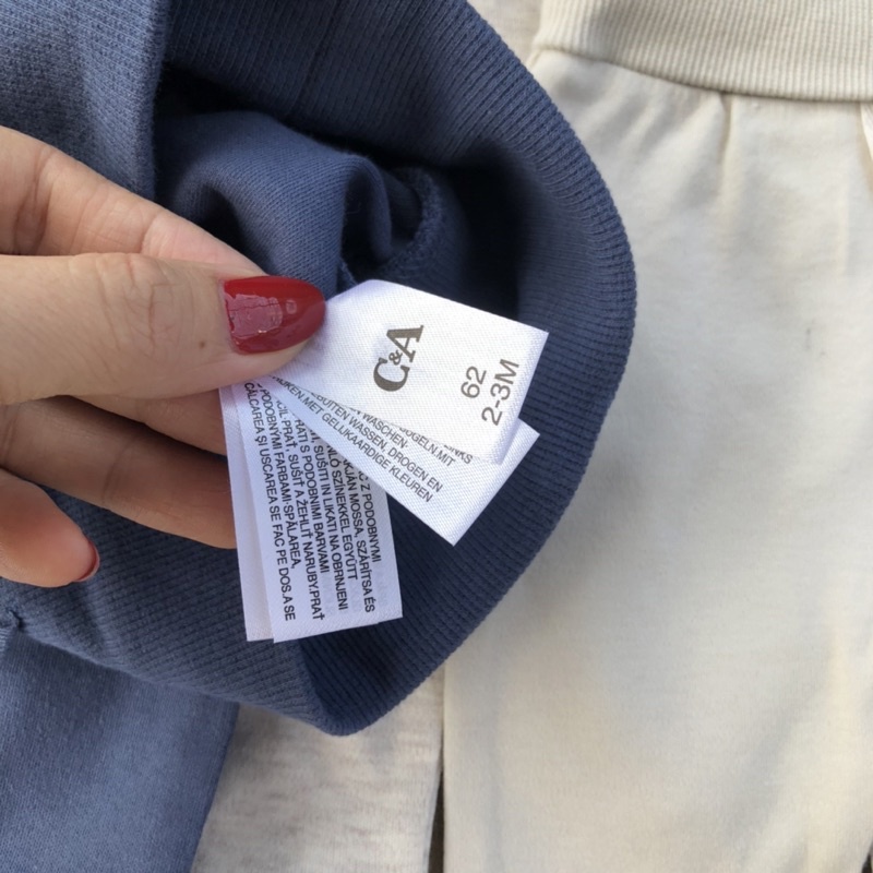 Quần dài cạp cao đũng rộng cho bé trai bé gái, quần dài chất cotton xuất dư-Amystore