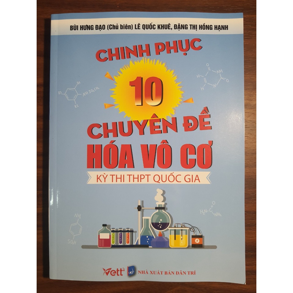Sách - Chinh phục 10 chuyên đề Hóa Vô Cơ kỳ thi THPT Quốc Gia