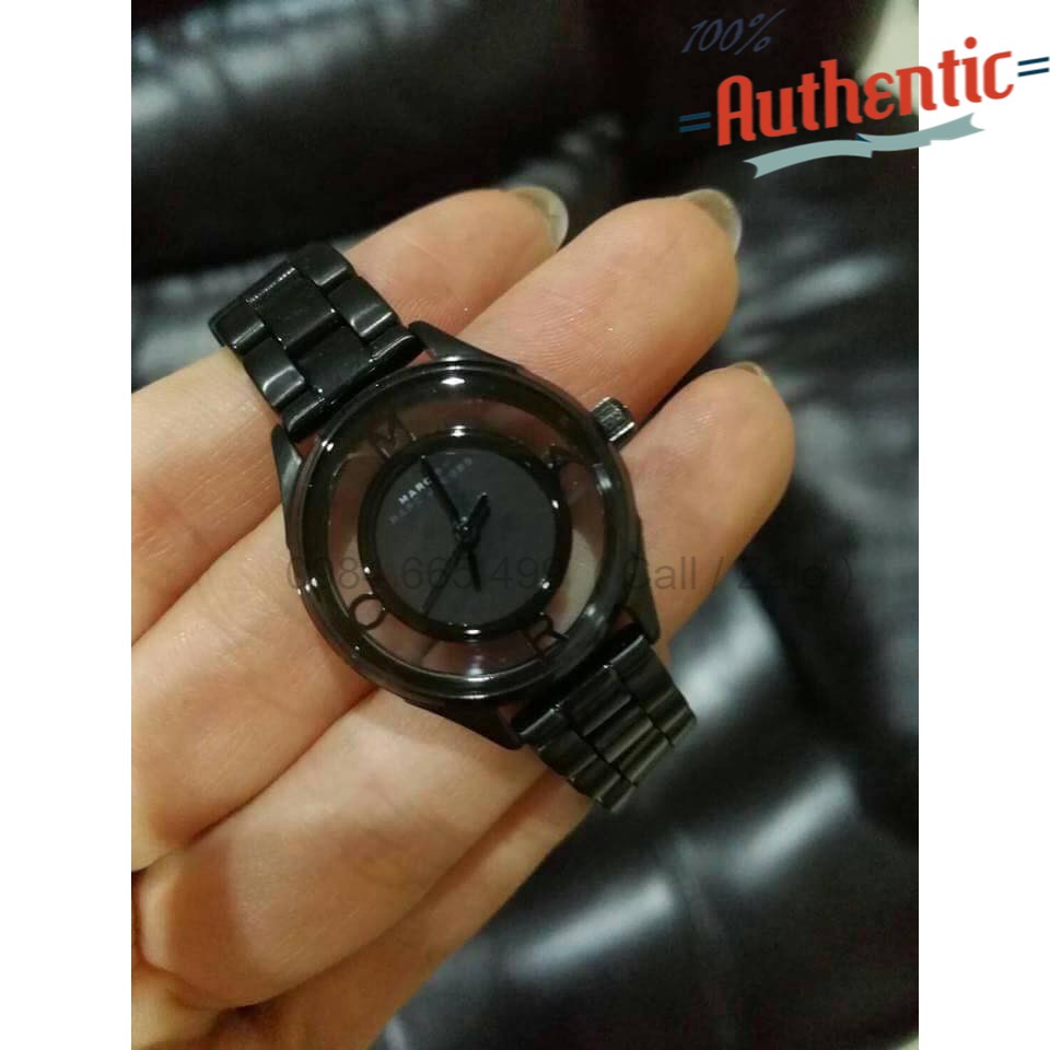Đồng Hồ Nữ Marc Jacobs Tether Black MBM3419