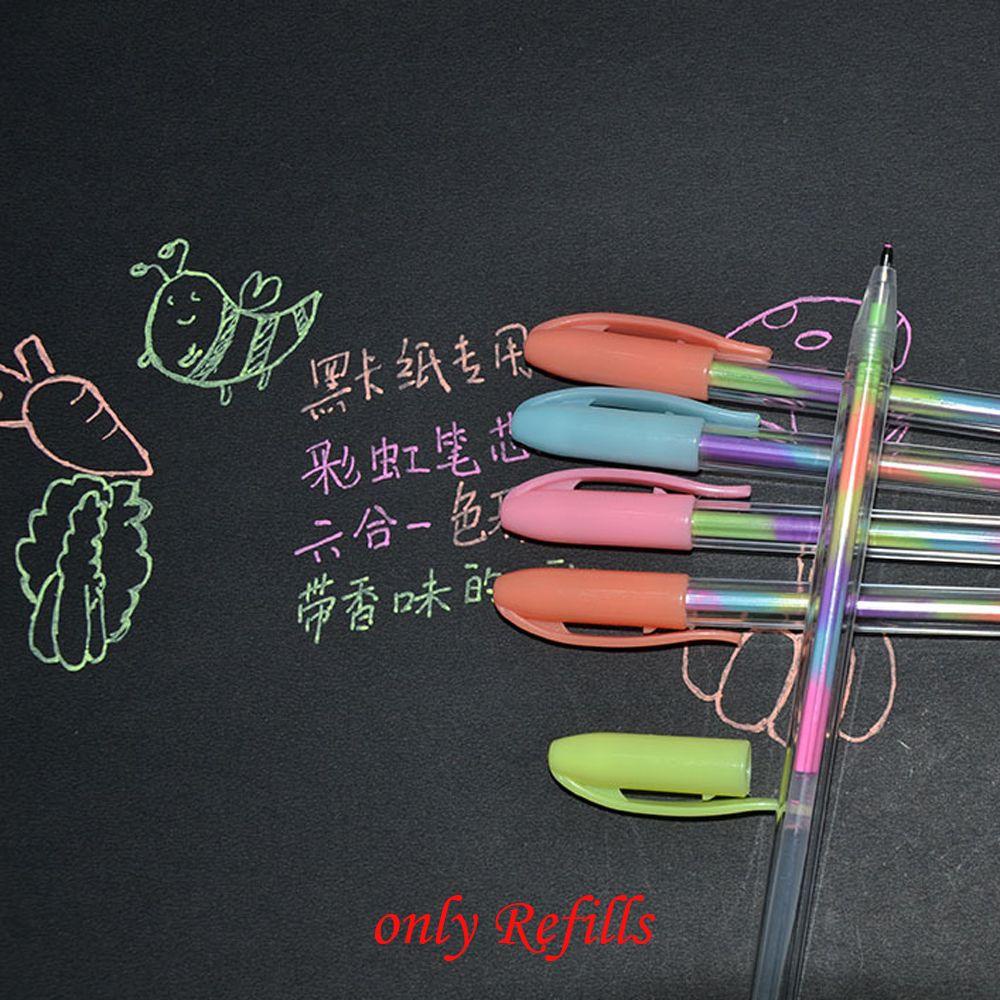 SUENIN Set 10 Bút Bi Dạ Quang Nhiều Màu Sắc