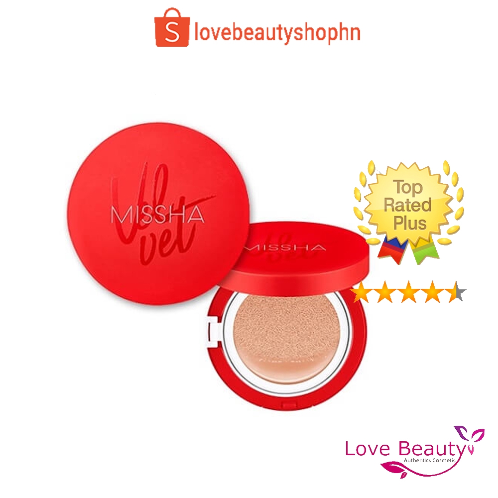 Phấn nước Missha Velvet Finish Cushion ( vỏ đỏ)