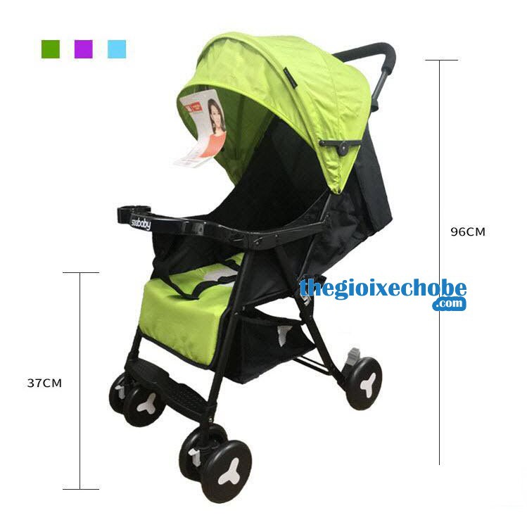 Xe đẩy cho bé Seebaby QQ3 (3 tư thế, gọn nhẹ đi du lịch)