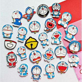 Huy hiệu cài balo, pin, ghim cài hình doraemon dễ thương | Lumin Store
