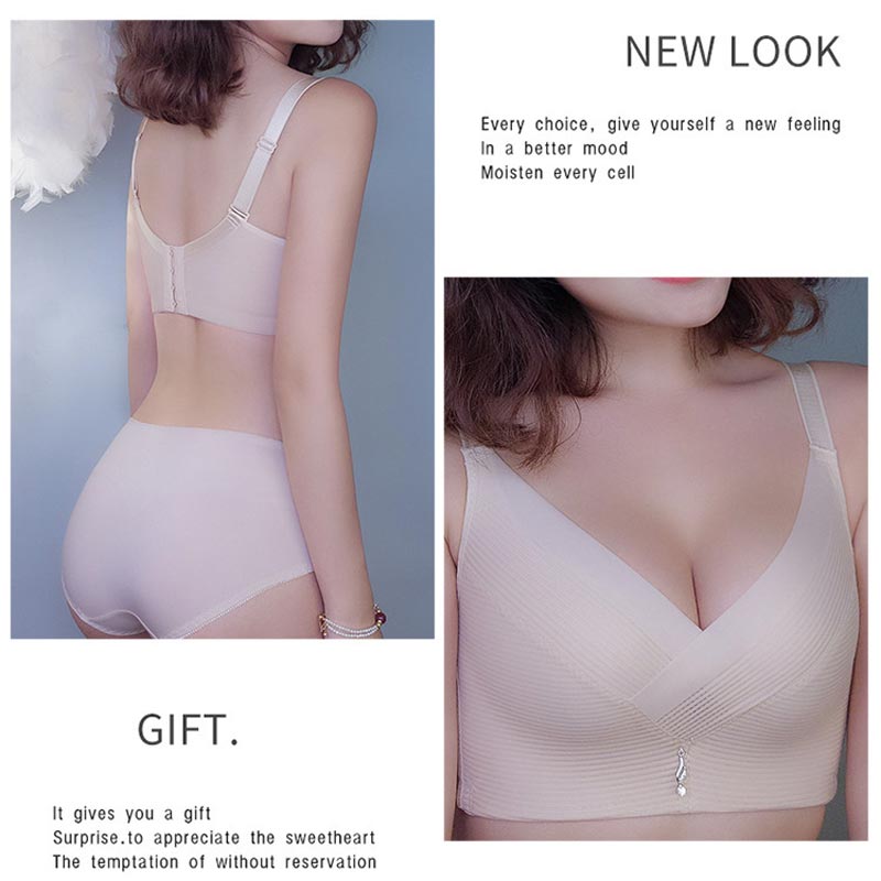 Áo Ngực Không Gọng Có Đệm Nâng Ngực Quyến Rũ Cho Nữ