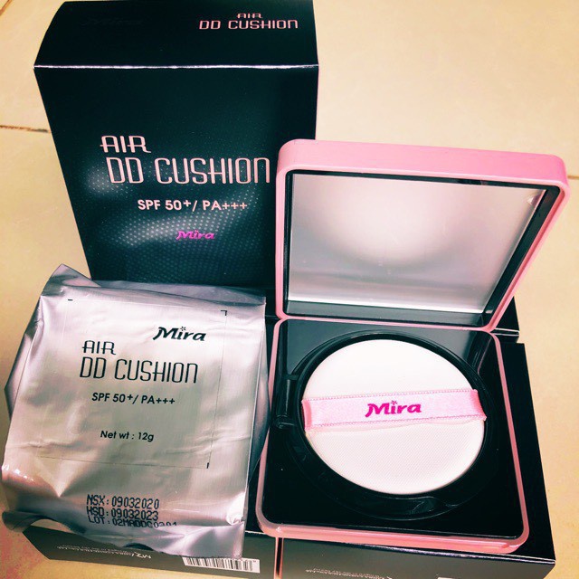 Phấn Nước Mira Air DD Cushion SPF 50+/ PA+++ chống nắng , che phủ mọi khuyết điểm