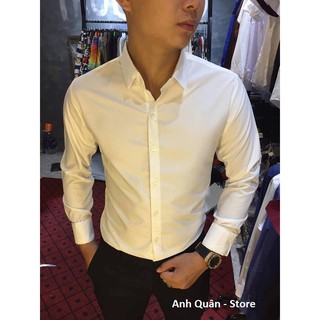 Sơ mi hàn quốc màu trắng