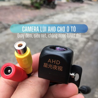 Camera lùi AHD góc rộng, len mắt cá siêu nét cho đầu Android ô tô - chống nước IP68 - Đồ chơi xe hơi Trebig
