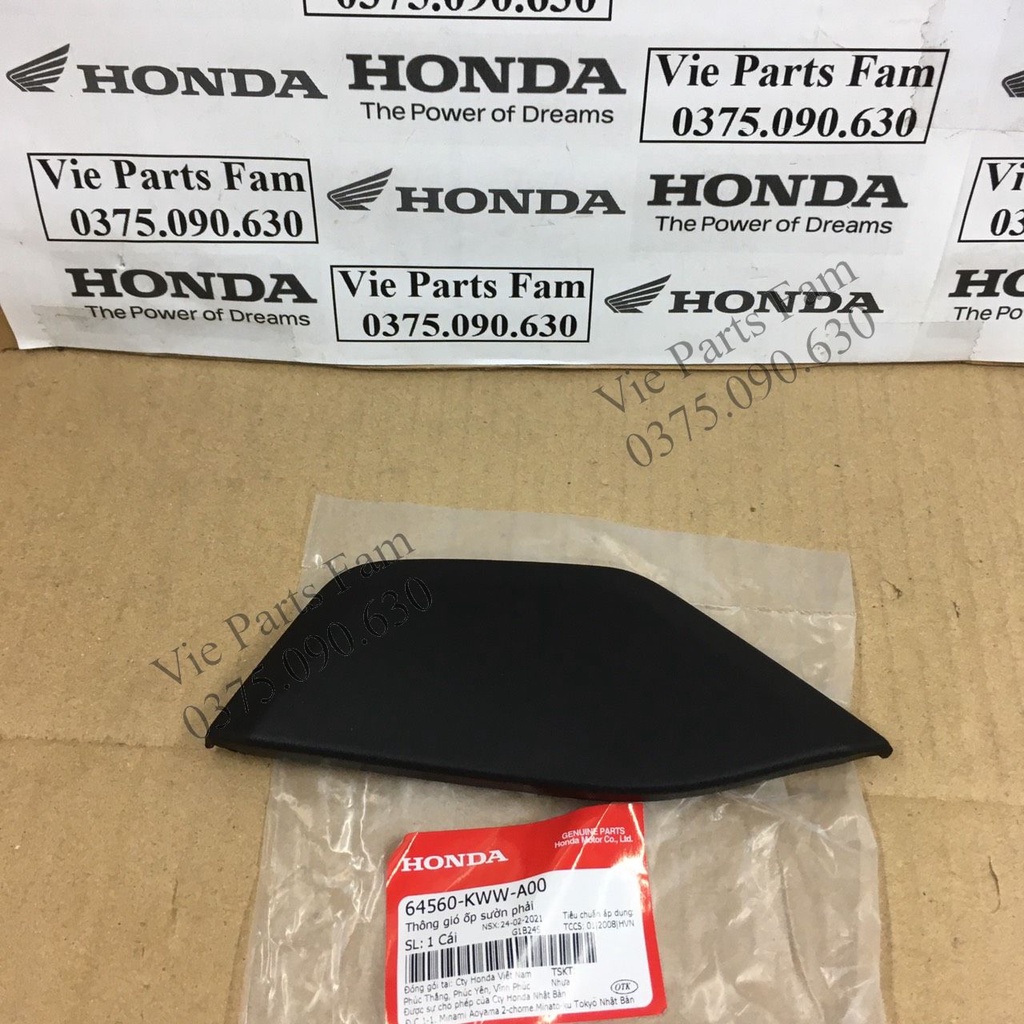Nắp cốp phải Wave S110, RSX110 , Wave S110, RS110 , hàng chính hãng Honda mới 100%