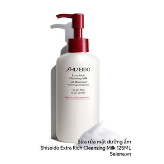 [DEAL SỐC]  Sữa rửa mặt dưỡng ẩm Shiseido Extra Rich Cleansing Milk 125ML