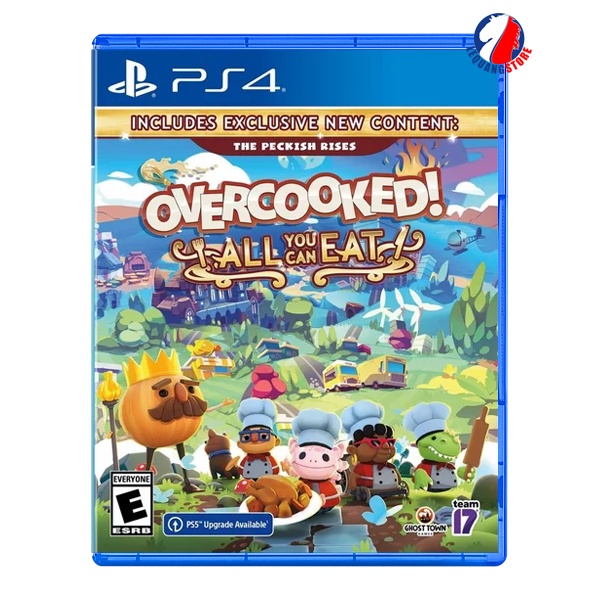 Đĩa game PS4: Overcooked! All You Can Eat
