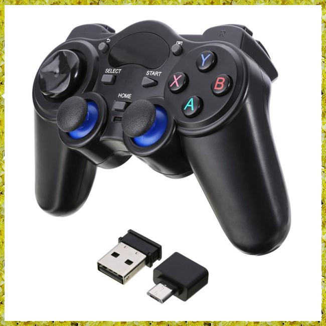Tay cầm chơi game không dây 2.4G kết nối thiết bị hệ điều hành Android / PC / TV Box