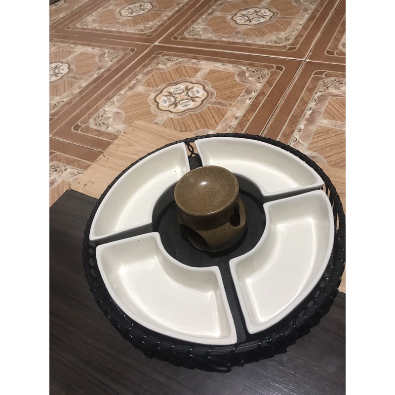 Khay lẩu kem mới