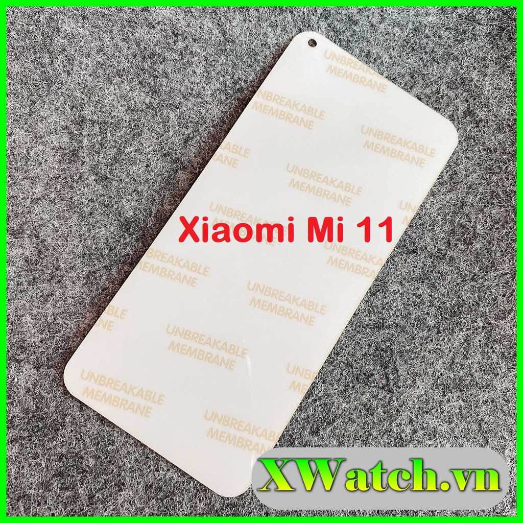Miếng dán PPF Xiaomi Mi 11 Mi11 Chống Trầy Xước Bảo Vệ Màn Hình