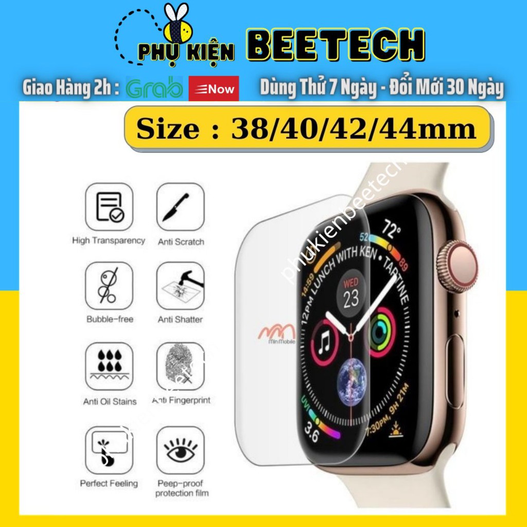 Miếng Dán PPF Tự Phục Hồi Cho Apple Watch - Beetech vn