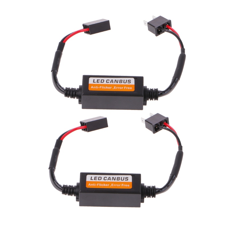 Set 2 Bộ Giải Mã Điện Trở Đèn LED Canbus Không Dây Chuyên Dụng Cho Xe Hơi
