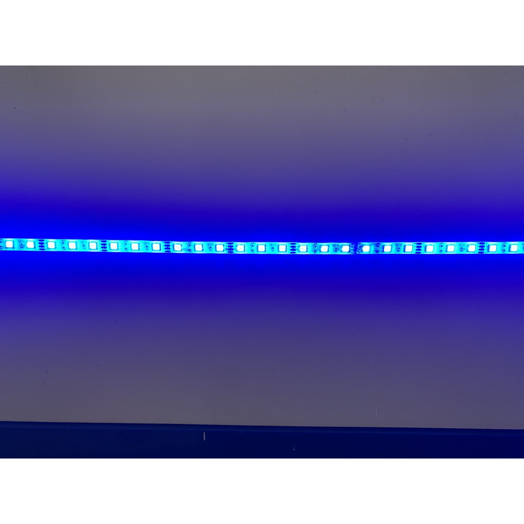 FULL Bộ Led Dán 5050 Có Keo RGB Đủ Màu - Bao Gồm Nguồn Và Điều Khiển - Cắm Điện Trực Tiếp Là Dùng Được