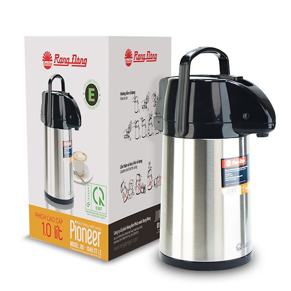 BÌNH GIỮ NHIỆT RẠNG ĐÔNG RD 1045 ST1.E 1.0 LÍT