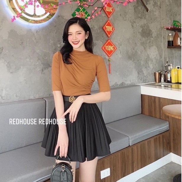 Chân Váy Ngắn Xếp Ly Nhỏ 2 Màu Kèm Đai Cao Cấp Loại 1 Freeship,Chân Váy Xòe Xếp Ly Siêu Xinh Đi Chơi Sang Chảnh QC Mới | BigBuy360 - bigbuy360.vn