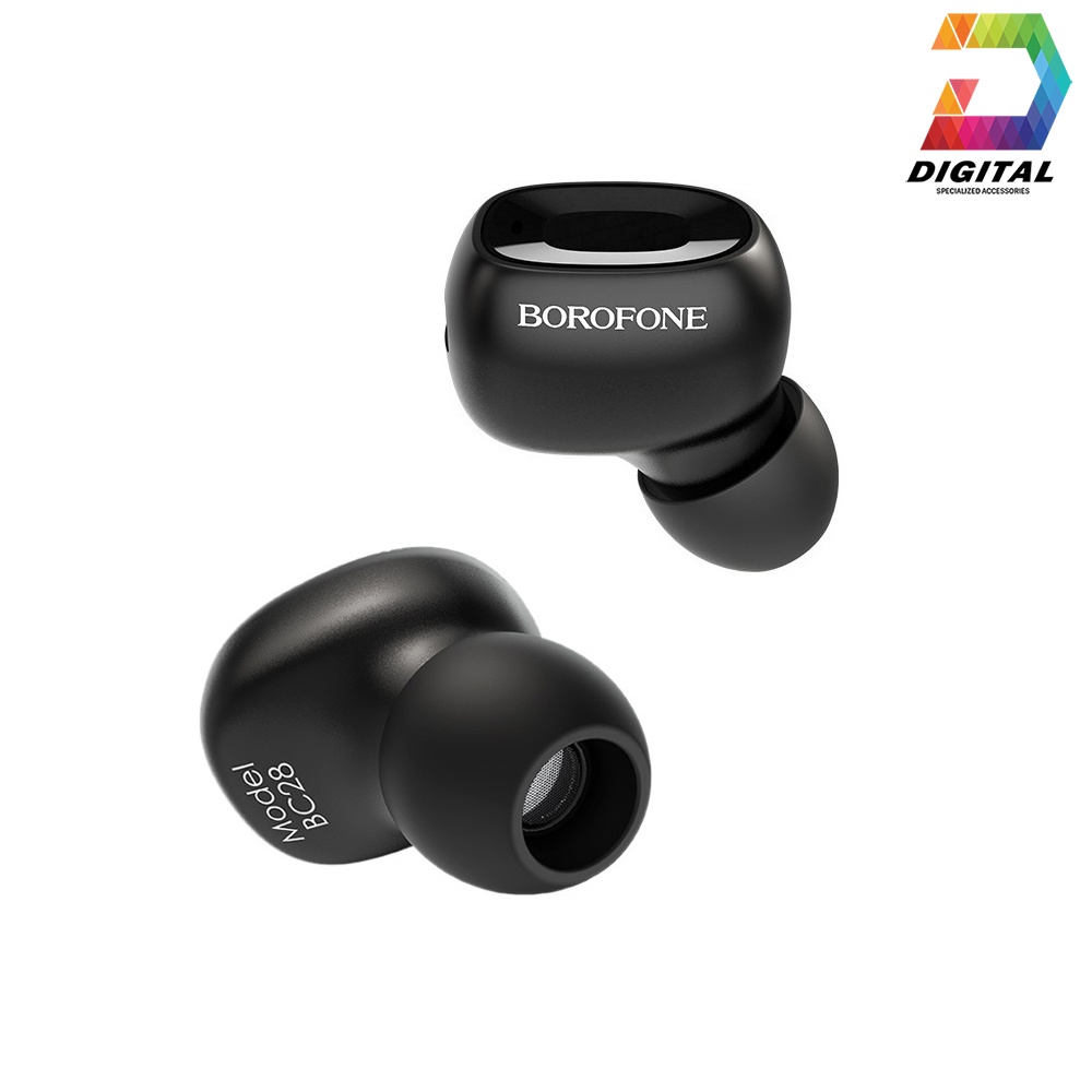 Tai Nghe Bluetooth Mini Borofone BC28 Chính Hãng Kết Nối Cùng Lúc 2 Máy