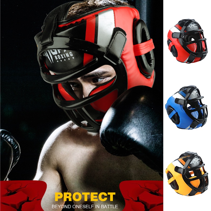 GINGPAI Phụ Kiện Bảo Vệ Đầu Khi Tập Võ Taekwondo Muay Thai