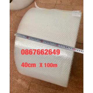 [ 40CM X 100M]  Màng xốp hơi, xốp bóng khí, xốp nổ gói hàng, xốp chống sốc
