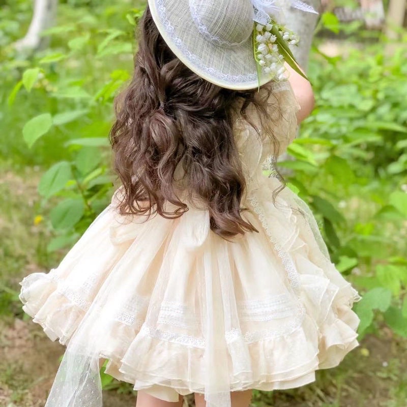 VÁY CÔNG CHÚA PHONG CÁCH LOLITA CHO BÉ GÁI SIZE 8-10kg (Hình chụp thật)