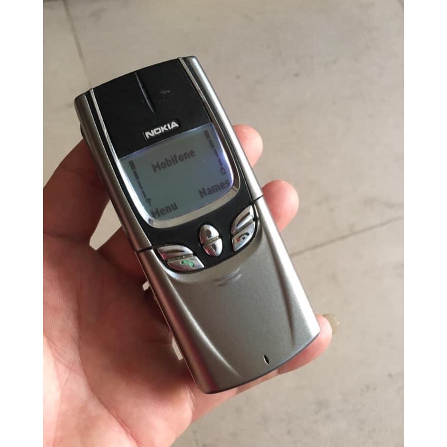 Điện thoại Nokia 8850 Vỏ Nhôm Nắp Trượt Chính Hãng Loa To, Nghe Gọi Rõ Ràng – Bảo Hành 12 Tháng