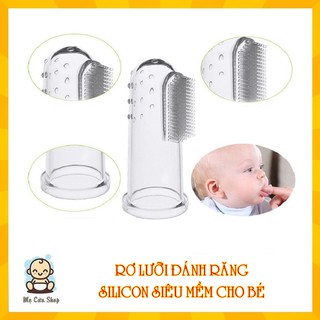 Tưa Lưỡi SILA Dụng Cụ Đánh Tưa Lưỡi Silicon Siêu Mềm An Toàn Cho Bé Kèm Hộp Đựng
