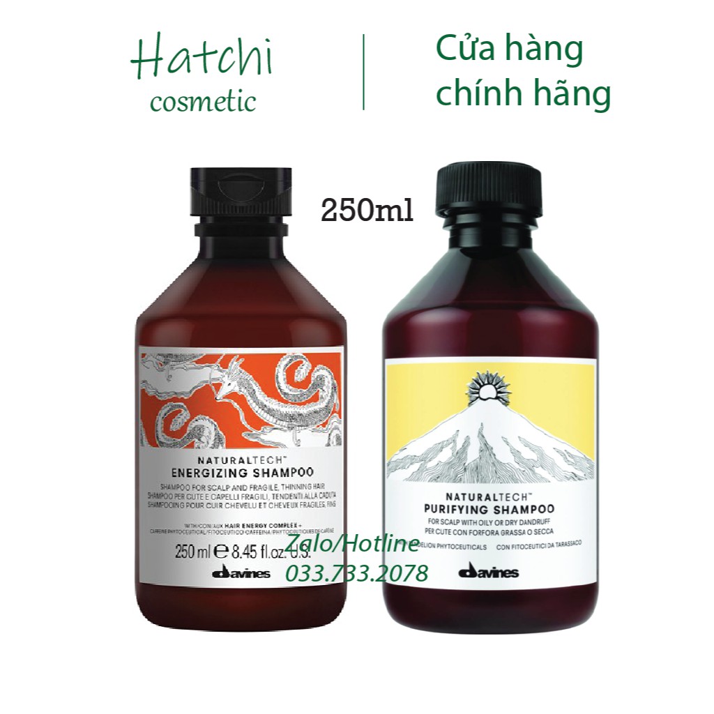 Bộ Đôi Sản Phẩm Dầu Gội DAVINES Ngăn Ngừa Gàu Và Rụng Tóc 250ML