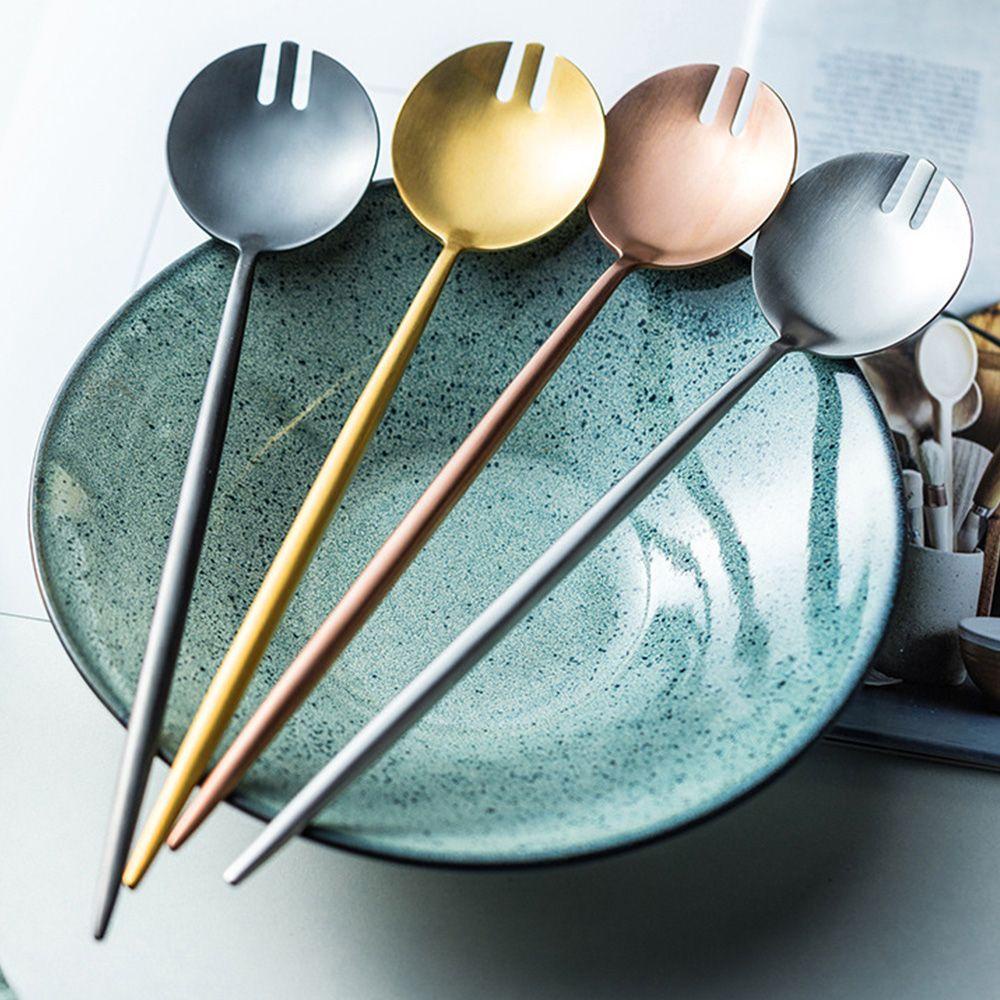 Bộ Muỗng Nĩa Ăn Salad Phục Vụ Bàn Ăn