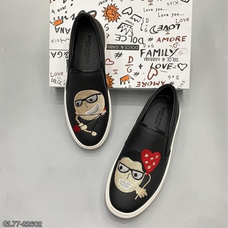 Giày slipon DG , giày lười da mặt người