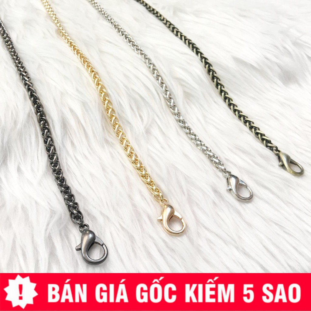 Dây Đeo Túi Xách Xích Đôi 5mm Sang Trọng