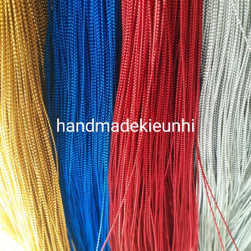 100 mét dây kim tuyến 1mm - Dây gói quà, trang trí giáng sinh , dây treo ảnh, làm handmade