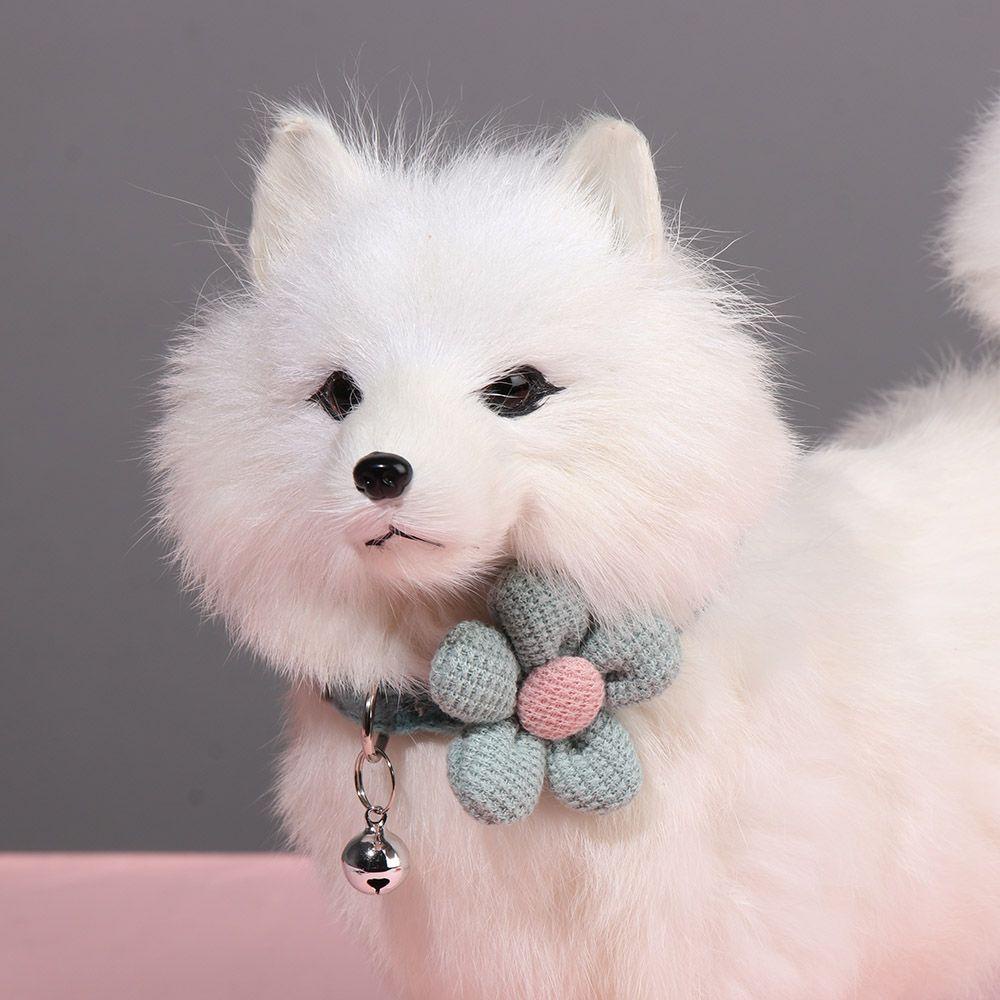 Vòng Cổ Có Chuông Hình Hoa Dễ Thương Cho Mèo Cưng