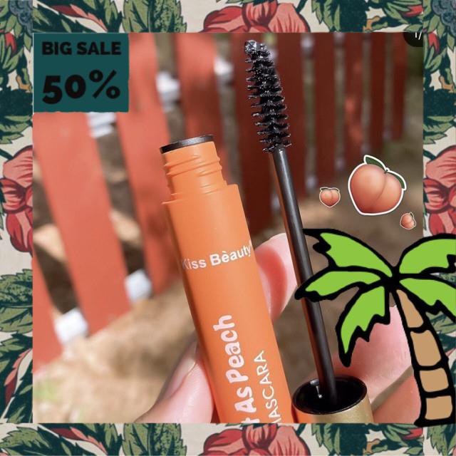 Mascara Chuốt Mi TRÁI ĐÀO CAM 864 Kissbeauty nội địa sỉ rẻ lâu trôi dài cong dày mi eye makeup | BigBuy360 - bigbuy360.vn