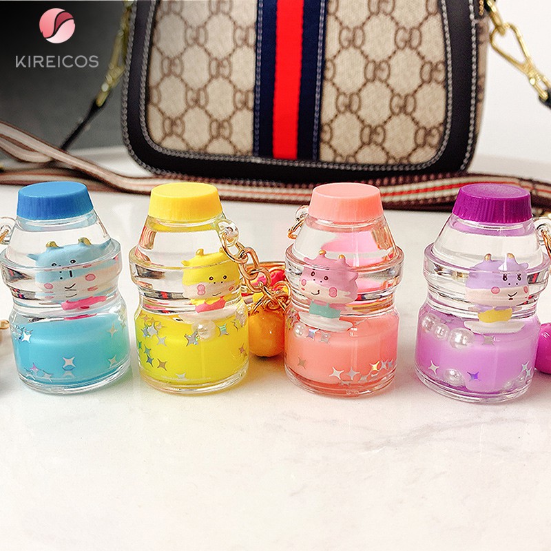 Móc Khóa Lọ Nước chứa Sinh Vật Biển Cao Cấp Siêu Cute Mẫu Ngẫu Nhiên