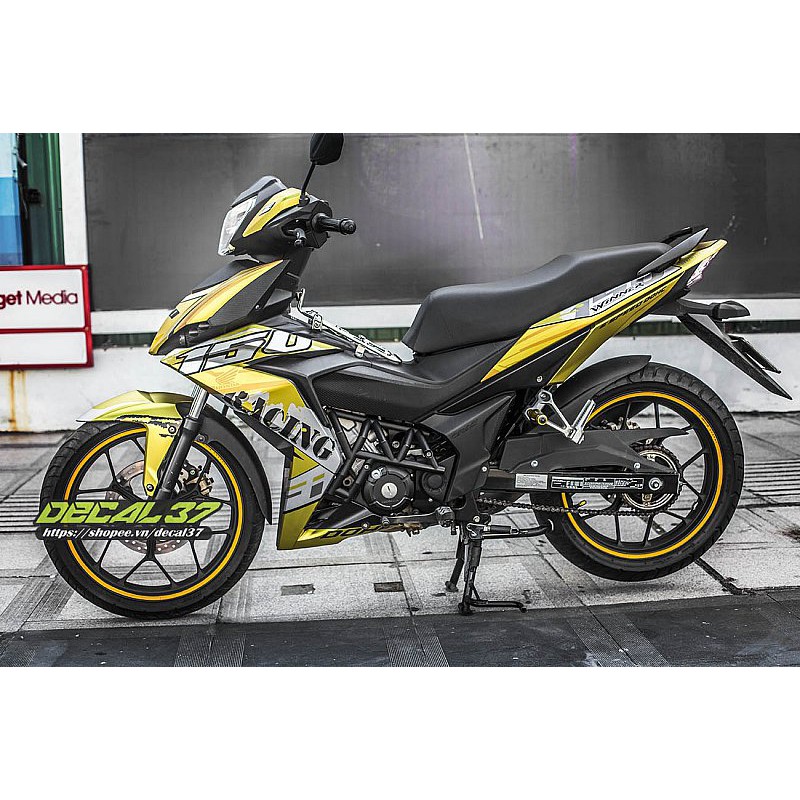 Tem Trùm Winner Racing Vàng Đen