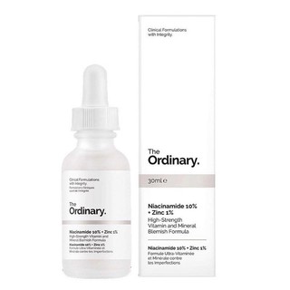 Tinh chất the ordinary niacinamide 10% + zinc 1% 30ml