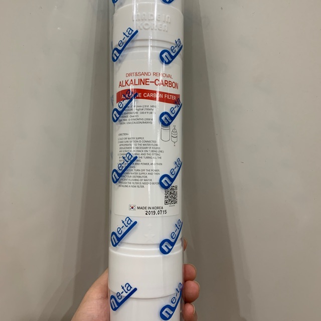 Lõi Máy Lọc Nước RO - Alkaline-Carbon Hàn Quốc - Cam kết chính hãng nhập khẩu - Made in Korea (có mã QR) | BigBuy360 - bigbuy360.vn